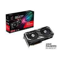 ASUS VGA AMD Radeon ROG Strix RX 6650 XT OC Edition 8GB GDDR6, RX 6650 XT, 8GB GDDR6, 3xDP, 1xHDMI