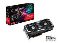 ASUS VGA AMD Radeon ROG Strix RX 6650 XT OC Edition 8GB GDDR6, RX 6650 XT, 8GB GDDR6, 3xDP, 1xHDMI