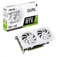 ASUS VGA NVIDIA GeForce Dual RTX 3060 Ti White Edition 8GB GDDR6X, RTX 3060 TI, 8GB GDDR6X, 3xDP, 1xHDMI