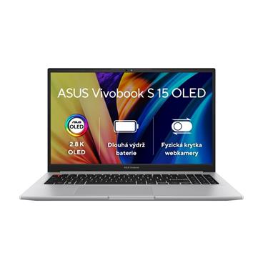 ASUS Vivobook S 15 OLED/K3502/i5-12500H/15,6"/2880x1620/16GB/1TB SSD/Iris Xe/W11H/Gray/2R