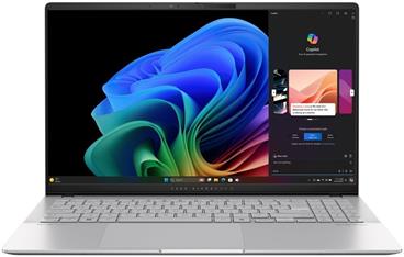 ASUS Vivobook S 15 OLED-Snapdragon X Elite X1E 78 100/16GB/1TB SSD/Qualcomm Adreno/15,6"/3K/OLED/2yPUR/Win11Home/stříbrn