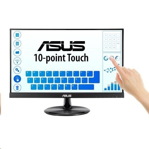 ASUS VT229H 21.5" Monitor, FHD(1920x1080), IPS, 10-point Touch Monitor, HDMI, Flicker free, Low Blue Light, TUV