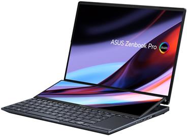 ASUS Zenbook Pro Duo 14 OLED - i7-13700H/16GB/1TB SSD/14,5"/WQXGA+/16:10/OLED/Touch/120Hz/2y PUR/Windows 11 Home/černá