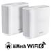 ASUS ZenWifi XT8 v2 2-pack white Wireless AX6600 Wifi 6 Tri-Band Gigabit Mesh system