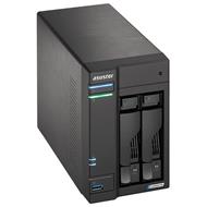 Asustor NAS AS6602T / 2x 2,5"/3,5" SATA III/ Intel Celeron J4125 2.0 GHz/ 4GB/ 2x 2.5GbE/ 3x USB 3.0/ HDMI+IR