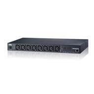 Aten PE7108 15A/10A 8 výstupů 1U s měřením zásuvek eco PDU Vstup C20 Výstup 8x C13