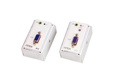 ATEN VGA/Audio Cat 5 Extender with MK Wall Plate (1280 x 1024 @150 m)