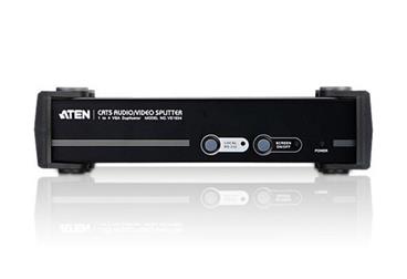 ATEN VS1504T 4-Port Audio/Video/RS-232 Cat 5 Splitter