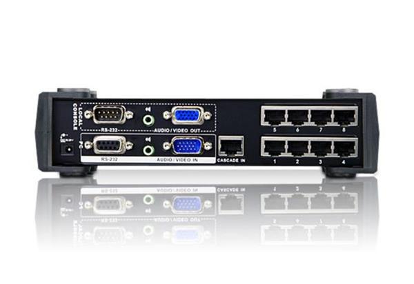 ATEN VS1508T 8-Port Audio/Video/RS-232 Cat 5 Splitter