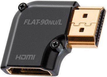 Audioquest HDMI adaptér 90° Nu/R (otočený vlevo)