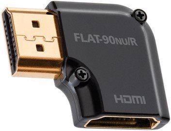 Audioquest HDMI adaptér 90° Nu/R (otočený vpravo)