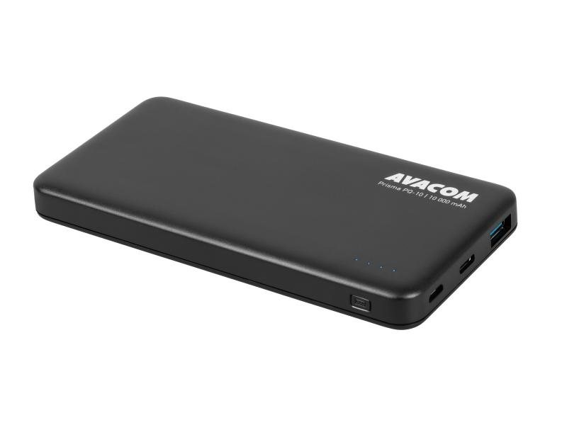 AVACOM externí baterie PRISMA PQ-10, Li-Pol 10000mAh, USB-C PD vstup a výstup