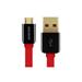AVACOM MIC-120R kabel USB - Micro USB, 120cm, červená