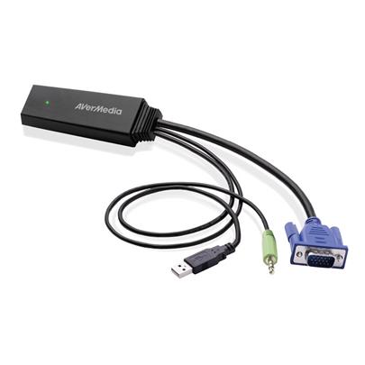 AVERMEDIA Adaptér VGA -> HDMI ET110 (převodník, video converter)