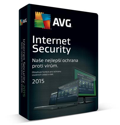 AVG Internet Security 2014, 1 lic. (24 měs.) SN Email