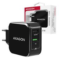 AXAGON ACU-QC5, QUICK a SMART nabíječka do sítě, 2x port QC3.0/AFC/FCP + 5V-2.6A, 31W