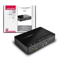 AXAGON ADA-71 SOUNDbox USB real 7.1 audio adapter, SPDIF in/out