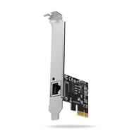 AXAGON PCEE-GRH, PCIe síťová karta - 1x Gigabit Ethernet port (RJ-45), Realtek, vč. LP