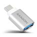 AXAGON RUCM-AFA, redukce USB-C (M) -> USB-A (F), USB 3.2 Gen 2, 3A, ALU
