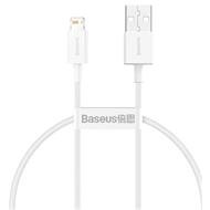 Baseus CALYS-02 Superior Fast Charging Kabel Lightning 2.4A 0.25m White