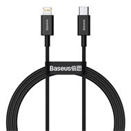 Baseus CATLYS-A01 Superior Fast Charging Datový Kabel USB-C to Lightning  20W 1m Black