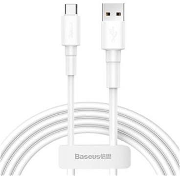 Baseus CATSW-02 Mini White Kabel USB-C 3A 1m White