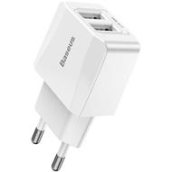 Baseus CCALL-MN02 Mini Nabíječka 2xUSB 2.1A White