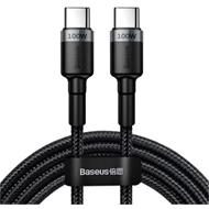 Baseus datový kabel Cafule USB-C PD2.0 100W 2m 20V 5A šedo-černý