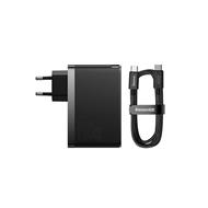 Baseus GaN5 Pro rychlonabíjecí adaptér 2x USB-C + USB-A 140W černá