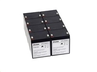 Baterie - FUKAWA FWU-43 sada baterií za RBC43 (12V/5A, 8ks)