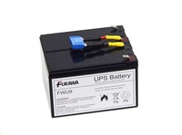 Baterie - FUKAWA FWU-9 náhradní set baterií za RBC9 (12V/7Ah, 2ks)