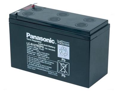 Baterie Panasonic LC-R127R2PG do UPS APC/ AEG/ EATON/ Powerware/ 12V/ 7,2Ah/ životnost 6-9 let
