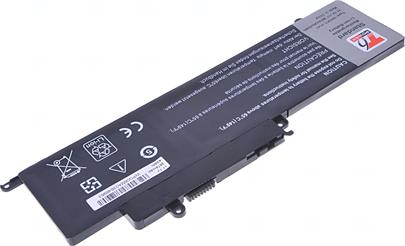 Baterie T6 power Dell Insprion 13 7347, 13 7348, 11 3147, 11 3158, 3874mAh, 43Wh, 3cell, Li-pol