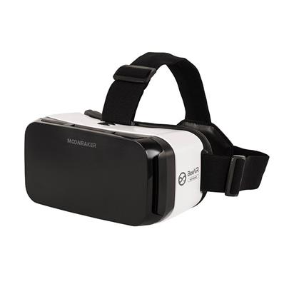 BeeVR Moonraker brýle pro virtuální realitu pro telefony od 4,5" do 6" / černo-bílé + bluetooth ovladač