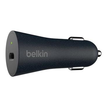 Belkin 27W USB-C Quick Charge 4+ nabíjčeka do auta + 1,2m USB-C kabel, černá