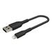 Belkin BOOST CHARGE™ Lightning/USB-A kabel, 15cm, černý - odolný