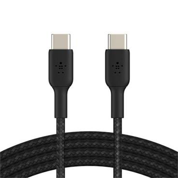 Belkin BOOST CHARGE™ USB-C/USB-C kabel, 1m, černý - odolný