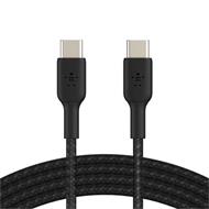 Belkin BOOST CHARGE™ USB-C/USB-C kabel, 2m, černý - odolný