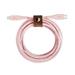 Belkin DURATEK USB-C kabel s lightning konektorem, 1,2m, růžový - odolný + řemínek