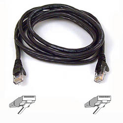 Belkin kabel PATCH UTP CAT6 15m černý, bulk Snagless