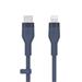 Belkin kabel USB-C na LTG_silikon, 2M, modrý