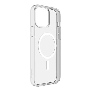 Belkin ochranné pouzdro SheerForce Magnetic Anti-Microbial Protective Case for iPhone 13 Pro Max - průhledný