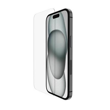 Belkin SCREENFORCE™ UltraGlass2 Anti-Microbial ochranné sklo pro iPhone 15 / iPhone 14 Pro