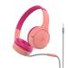 Belkin SOUNDFORM mini drátová sluchátka pro děti růžová