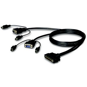 Belkin svařovaný kabel pro duální port PS/2 a VGA 1,8 m