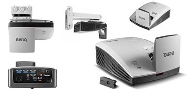BenQ DLP Projektor MX852UST/XGA/3000ANSI/10000:1/LAN/HDMI/3D/2x10W repro/držák na stěnu/interaktivní kit