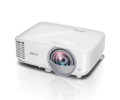 BenQ MW826ST DLP projektor / WXGA / 1280x768 / 3400 ANSI/ 20000:1/ 2xHDMI / S-video / USB / LAN / repro