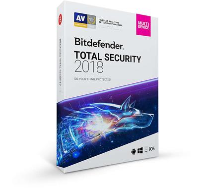 Bitdefender Total Security 2018 10 uživatelů na 3 roky