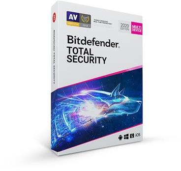 Bitdefender Total Security 2020 10 zařízení na 1 rok Promo