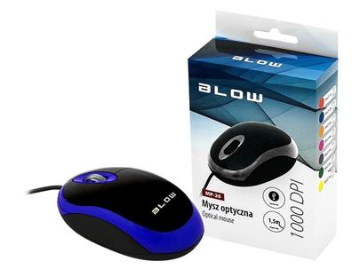 BLOW Optical mouse MP-20 USB blue